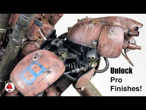 Reverse Hybrid Painting: Sci-Fi Scale Modelling Pro Techniques