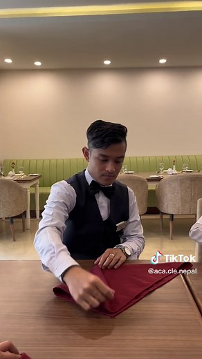 Practical Table Napkin Folding Tutorial