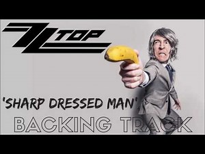 ZZ Top - 'Sharp Dressed Man' Full Backing Track Instrumental.