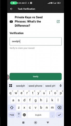 CPEN NEW TASK|| private keys vs seed phrase||#cpen #cpennetwork #freeairdrops