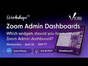 How to Build A Zoom Admin Dashboard