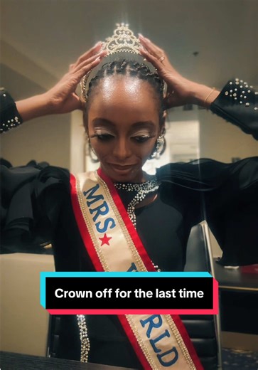 Emotional Moment: Removing My Crown with Honor