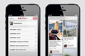 Pinterest iOS, Android Apps Updated