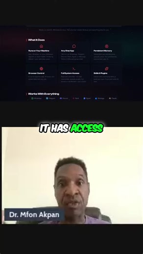 Dr. Akpan and Clawed Bot explore website security. Dr. Akpan's enthusiasm is contagious! #SecurityFeatures #WebsiteSecurity #DrAkpan #ClawedBot