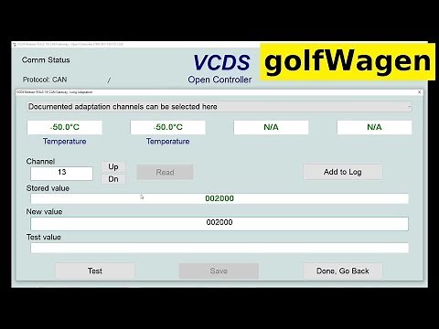 VW Golf 6 start stop disable coding