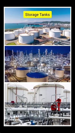 Types of oil and gas storage tanks1. Floating Roof Tanks: These tanks have a floating roof that rises and falls with the level of liquid in the tank. They are commonly used for storing crude oil… | Petroleum Engineers Association