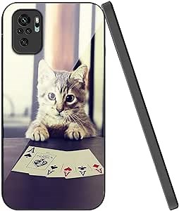 Xiaomi Redmi Note 10 4G Case Xiaomi Redmi Note 10S 4G Case Slim Soft TPU Frame Hard Glass Back Anti-Scratch Shockproof Cover Xiaomi Note 10 4G Case Phone Case for Xiaomi Redmi Note 10/10S 4G