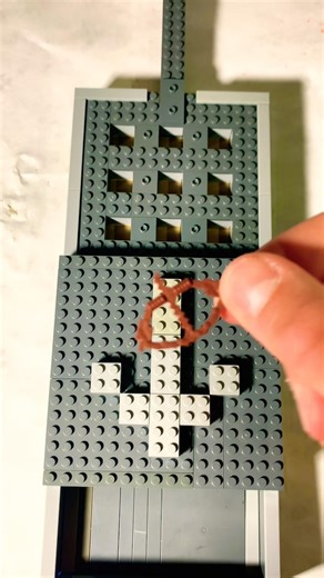 Crafting a bow #minecraft #Lego #LegoMinecraft #CraftingTable #legocraftingtable #lego501st #memes