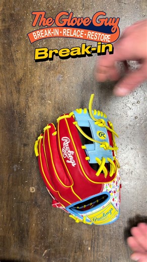 Break-in: Rawlings HOH PROR314-2SY // Conditioner: Mitt-Spit Break-in Solution // Light Mallet work and shaped by pitching machine catch // Modifications: Slip-wrist added. // #Rawlings #gamereadybreakin #drip #mittspit #tennesseetannery // *I do not own this music. All rights to this music belong to the original artist.