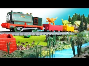 SAMSON & Dinosaurs Trackmaster Thomas & Friends toy train /pociąg zabawka Tomek i Przyjaciele