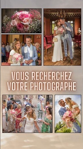 2026 - Marron - Mariage- Vous recherchez un Photographe - 4K