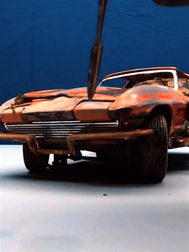 Restoration 1963 Chevrolet Corvette Split Window #supercar #asmr #restore #restoration #rusty #restoring | Game Asik