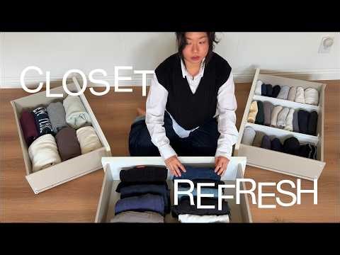 The Ultimate Closet Reset👖Declutter, Clean & Reorganize My Wardrobe