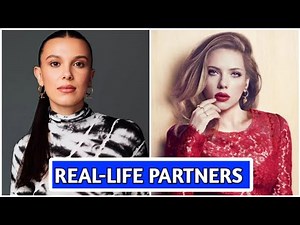 Millie Bobby Brown (Stranger Things) Vs Scarlett johansson (Black Widow) Real Life Partners 2024