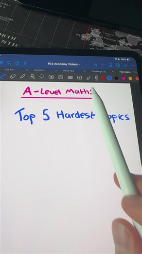 Top five hardest a level maths topics that people in year 13 struggle with? Let’s break it down #alevels #alevelmaths #alevel #exams #year13