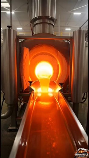 How Glass Bottles Are Made In Factory | Satisfying Glass Bottle Manufacturing Process