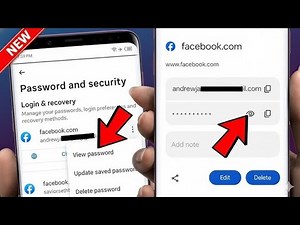 How to See Facebook Password on Your Phone (2025-2026)