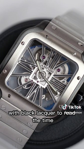 Best Cartier Santos Skeleton Watch Review