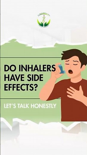 Do Inhalers Have Side Effects? 🤔💨 | Truth You NEED to Know!#asthama #pollution #trending #drkheras