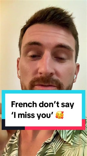 In French, ‘I miss you’ is reversed… and that’s why it’s confusing. 🙃 #learnfrench #FrenchForBeginners #frenchtip #LearnOnTikTok #studytok