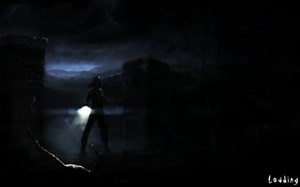 小熊flippy 恐怖游戏《瘦长鬼影：降临》流程解说：她和大面条的爱情故事