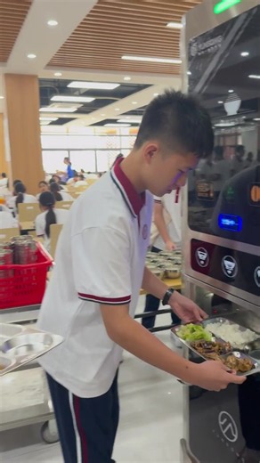 Automatic Rice-Serving Machine for School Canteens