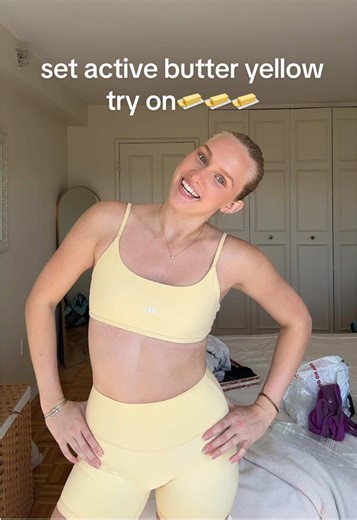 Set Active Butter Yellow Try-On: Finally Here!
