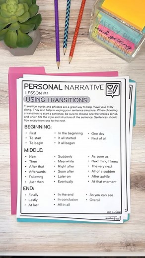 Personal Narratives are the perfect genre to start off with at the beginning of the year! They give students a chance to share a little bit about themselves or an experience that they've had!! Each of my writing units consist of step-by-step minilessons that walk students through the writing process. I also have units for Opinion and Informative Writing. Use the link in my bio to take a closer look or comment below with the word "WRITE" to have the link to this unit sent directly to your message