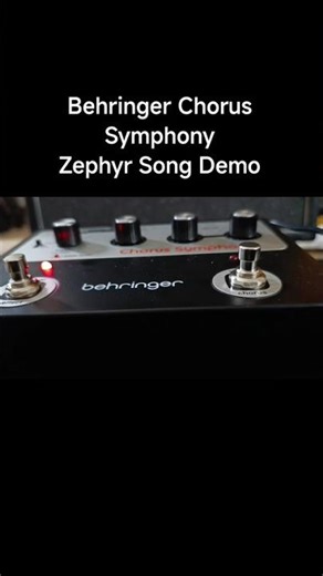 A Little Demo Of The Behringer Chorus Symphony
