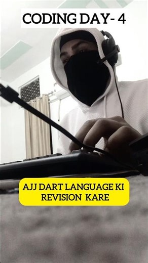 Day -4 Of Coding Continous learning flutter language from scratch #coding #programming #python