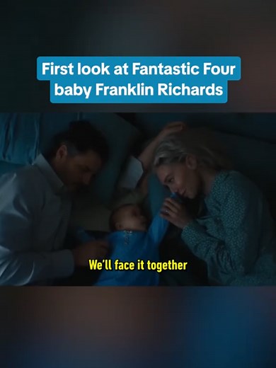 Baby Franklin Richards appears in this new teaser from The Fantastic Four: First Steps! #mcu #marvel #marvelstudios #thefantasticfourfirststeps #thefantasticfour #fantasticfour #baby #firststeps #franklinrichards #ign #movies #movie #teaser #trailer