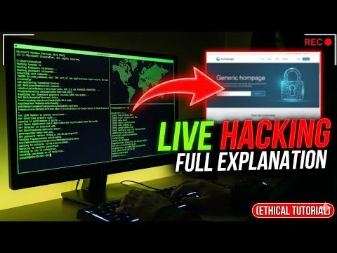 🔴 Live Hacking Explained: Complete Ethical Hacking Course | #cybersecurity #ethicalhacking #coding