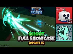 NEW Ghost Fruit (Full Showcase) (Ghost Event Blox Fruits Update 20)