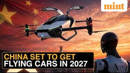 Chinese EV Giant Pledges Flying Cars Next Year, Humanoid Robots This Year | Check Details | Mint