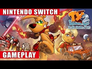 TY the Tasmanian Tiger 2: Bush Rescue HD Nintendo Switch Gameplay
