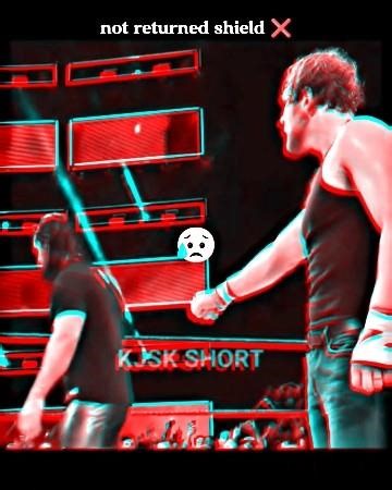 dean ambrose help seth rollins 🤯♥️☠️#wwe #sethrollins #deanambrose