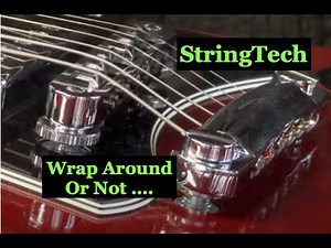 Gibson Wrap Around Tailpiece ... Yes or No ... ‪@StringTechWorkstations‬