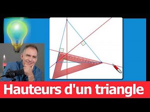 Altitudes of a triangle 📐 Concurrent at a point: the orthocenter 🚀 ♕