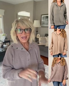 Who else is excited for fall season!? 🍂 Our Loretta Waffle Knit Snap Neck Sweaters are finally her in all new colors! They fit sizes 2-14 and are a must have this season! https://glamourfarms.com/products/loretta-waffle-knit-snap-neck-sweater | Glamour Farms