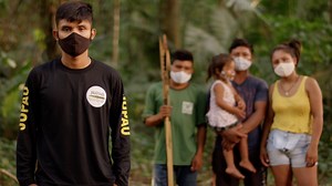 An indigenous leader in Brazil trying to protect the Amazon rainforest