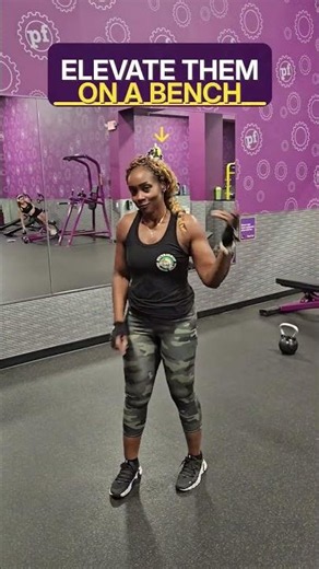 Knee-Friendly Bench Burpees | Low-Impact Burpee Modification #Shorts #fitness #burpees
