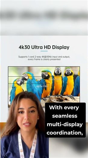 High-End 4K Video Wall Controller (for LCD and LED Screens)