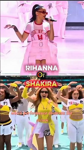Rihanna – "We Found Love" at the 2016 MTV Video Music Awards Shakira "Dai Dai" at the FIFA World Cup