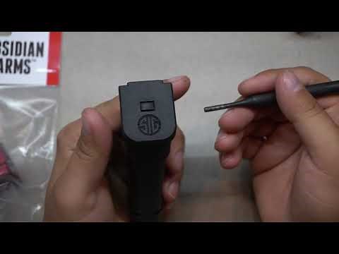 Obsidian Arms Magazine Extension Installation for the Sig Sauer P320