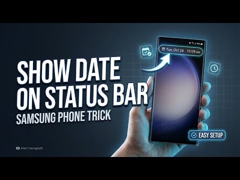 Always Forget Today’s Date? This Samsung Trick Fixes It!