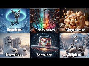 🎄 12 Best Christmas Compound Words #1 | Literal vs Reality 🎅✨