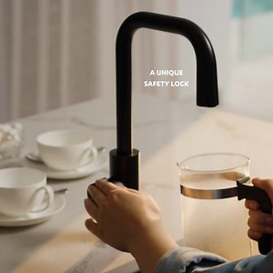 Safety is key especially for the whole family. Did you know Zip HydroTap with boiling water functionality are fitted with a unique safety lock to eliminate the risk of accidental discharge of boiling water? To safely access boiling water, press the “safety” button twice after setting on boiling mode. Rest-assured, you also have the ability to turn this safety function off in the control centre if you feel it isn't right for you. Featured Product: Zip HydroTap Cube Plus in Matte Black | Zip Water