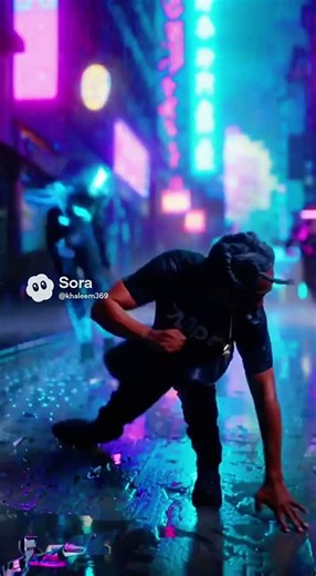 A futuristic Matrix-inspired combat scene set in a simulated city.