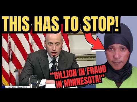Stephen Miller CONFIRMED There's ZERO VERIFICATION To STOP FRAUDS From Democrats In MN!