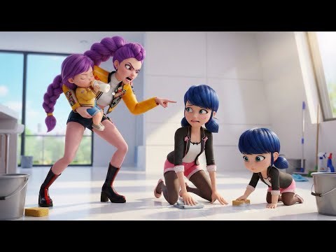 The Pain Inside of Marinette & Her Baby As a House ￼Clean￼er in Rumi House | Rumi X Ladybug